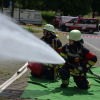 Feuerwehr-Wettkampf in Kirchhain: Feuerwehrleute beweisen wieder Teamgeist, Schnelligkeit und Fachwissen
