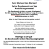 Marburger Bündnis „Nein zum Krieg!“: Kein Werben fürs Sterben!
